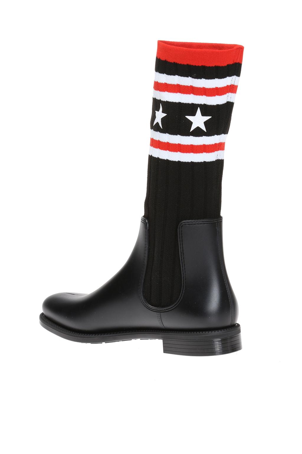 Givenchy storm sock deals rain boots